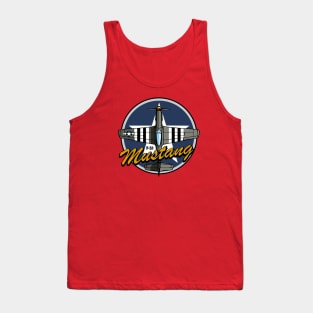 P-51 Mustang Tank Top